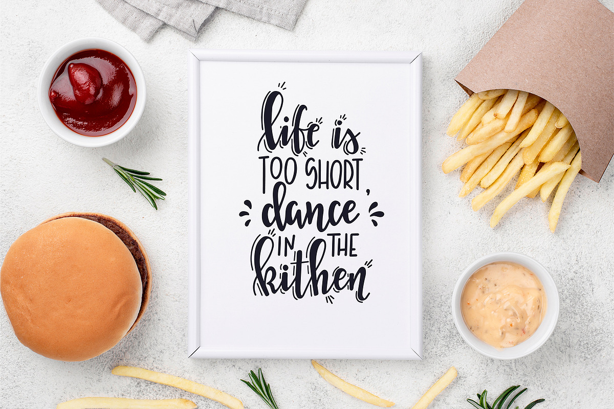 Kitchen SVG Bundle design set, an Object Graphic by Tatti Graphic Studio