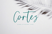 Cortez | Handwritten Font, a Script Font by Artstudio (Thumbnail 1 of 5)