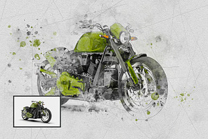 Mixed Art Photo Effect PSD, a Layer Style Add-On by UInstrument