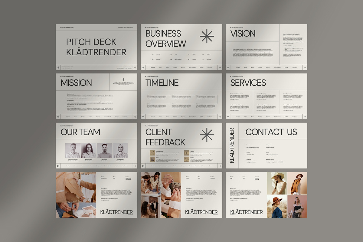 Pitch Deck, a Presentation Template by Fibrinosa Studios (Photo 4 of 4)