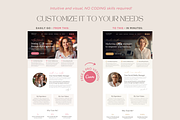 Social Media Manager Website, a Landing Page Template by vectorocean (Thumbnail 3 of 11)