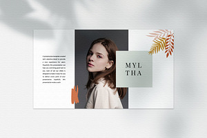 MYLTHA - Powerpoint Template