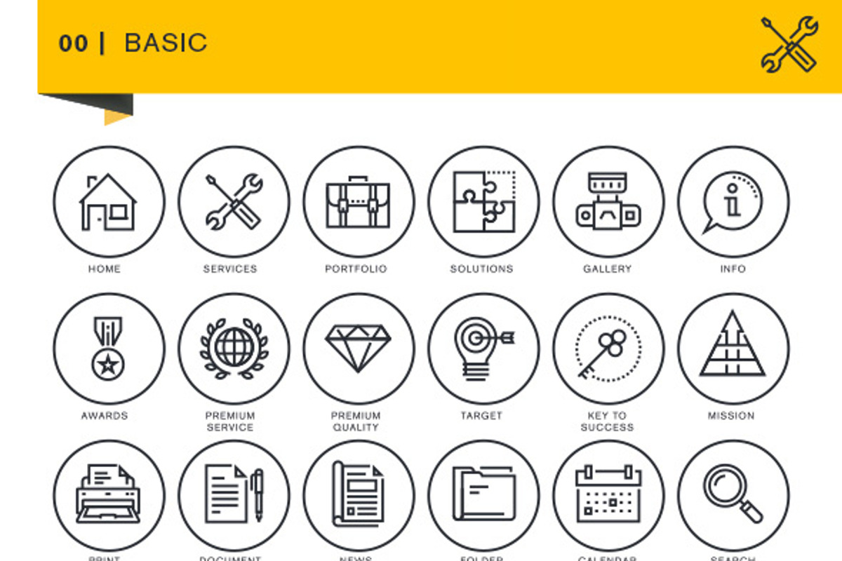 Pure Line Icons, an Outline Icon by PureSolution