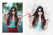 Painting Watercolor Splash Art, an Action Add-On by MRI STUDIO (Thumbnail 17 of 21)