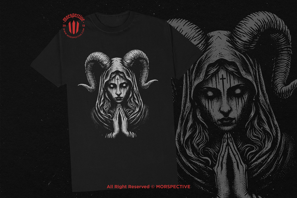 10 Bundle Dark Art Mother Marry, an Illustration by Morspective (Photo 2 of 7)
