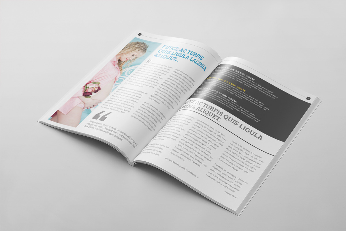 Magazine Template 63, a Magazine Template by pmvch (Photo 8 of 11)