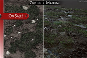 SALE! - Zbrush+Textures - Grass, an Environmental 3D Model by PurePolygons (Thumbnail 1 of 3)