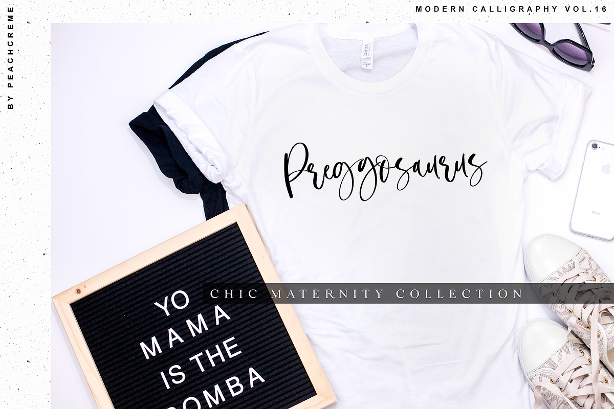 Bonjour // Modern Calligraphy, a Handwritten Font by PeachCreme (Photo 23 of 27)