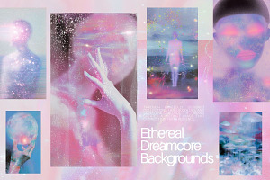 Ethereal Dreamcore Backgrounds, a Background Graphic by Natali Batu