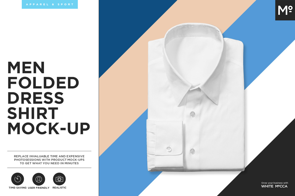 dress shirt mockup Dress Shirt Close-up Mockup