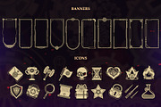 Steampunk UI Set, an Object Graphic by Olga Ryzychenko (Thumbnail 8 of 13)