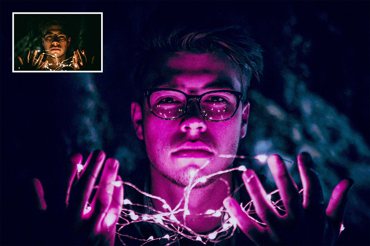 Cyberpunk Distortion Photo Effect, a Layer Style Add-On by Design Squad (Photo 4 of 4)