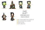 Spooky Halloween Clipart Bundle, a Seasonal Illustration by Nicole Branger Art (Thumbnail 12 of 22)