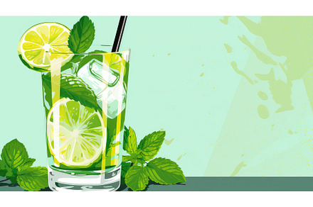 cocktail mint mojito drink classic, a Food & Drink Photo by pikepicture