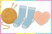 Wool and Yarn Brushes and Textures, a Brush Add-On by Cozy Brushery (Thumbnail 2 of 9)