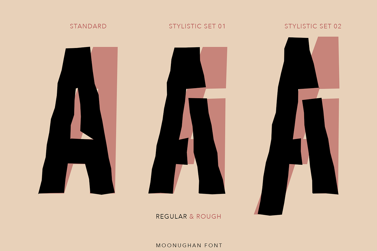 Moonughan Font, a Sans Serif Font by madeDeduk (Photo 2 of 10)