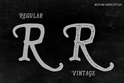 Rocking Bones Typeface, a Serif Font by Swistblnk Std. (Thumbnail 2 of 5)
