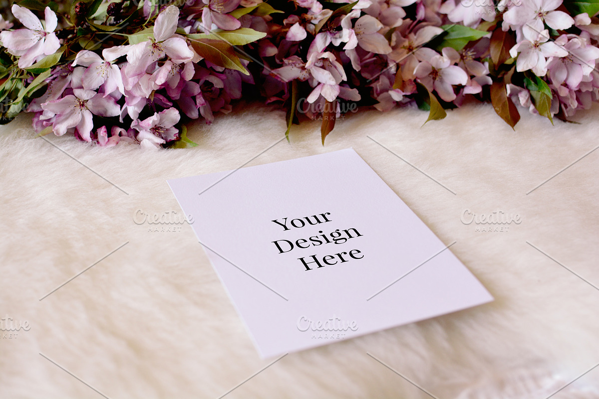 Blossom Stationary Mockup Bundle, a Print Template by Barn Owl Studio (Photo 6 of 10)