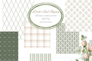 Hand Painted Baptism Watercolor Set, a Background Graphic by LenArt (Thumbnail 15 of 19)