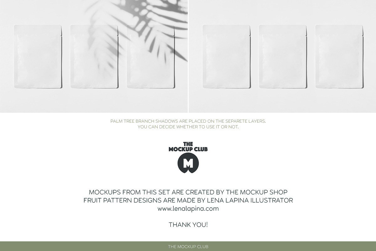 BEAUTY MASK POUCH BAG MOCKUP SET, a Packaging Mockup by MCKP*ME (Photo 11 of 11)