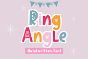 Ring Angle, a Handwritten Font by Wildan Type (Thumbnail 1 of 10)
