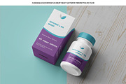 Supplement & Box Mockup, an Advertising Mockup by Tokobeta (Thumbnail 6 of 7)