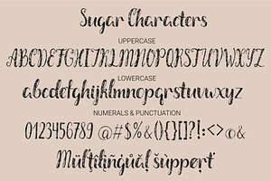 Salt & Sugar.Hand Drawn Font Duo