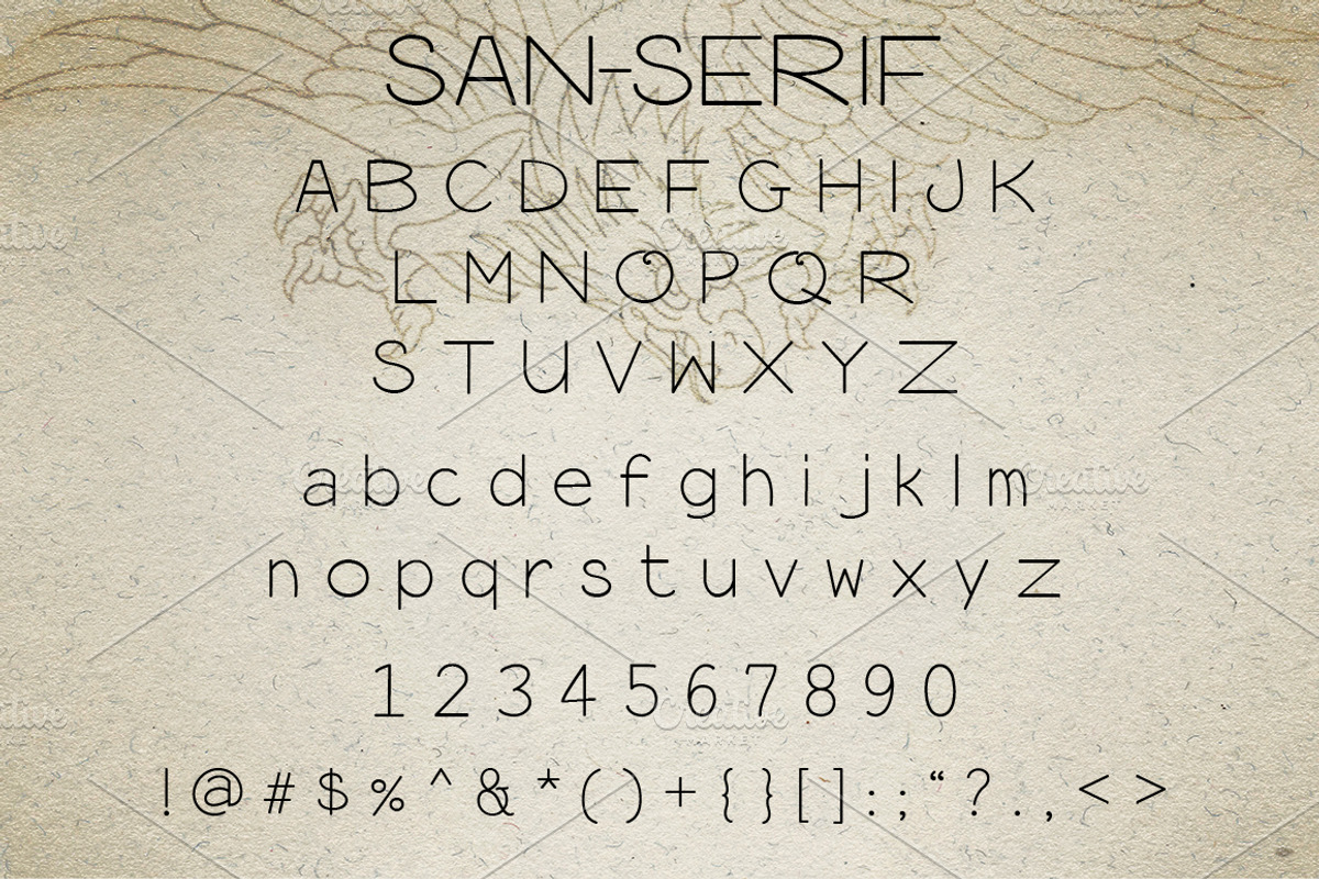 Traditional Tattoo Cap N' Serif preview 7