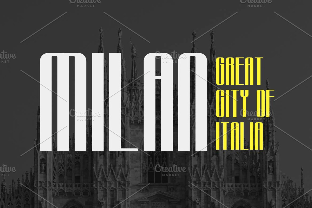Soupra Condensed Sans, a Sans Serif Font by Artiveko (Photo 4 of 7)