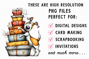 Funny Christmas Dog Clipart, an Illustration by Libby Wishes (Thumbnail 4 of 7)