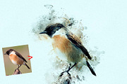 True Watercolor Photoshop Action, an Action Add-On by Photoshop Action (Thumbnail 2 of 11)