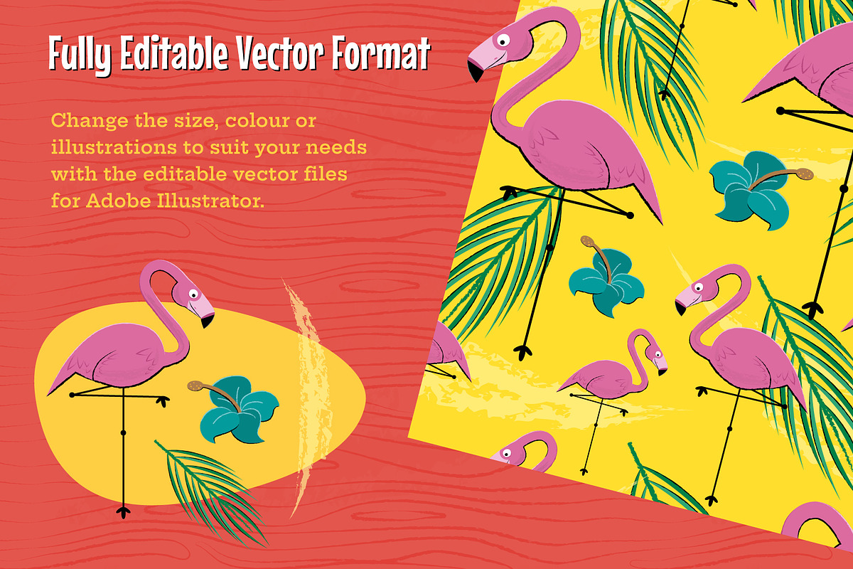 Tiki and Hawaiian Patterns preview 3