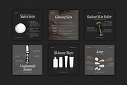 Grey Skin Care Instagram Templates, a Social Media Template by Xenié Creative (Thumbnail 8 of 10)
