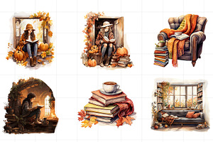 Cozy Autumn Clipart