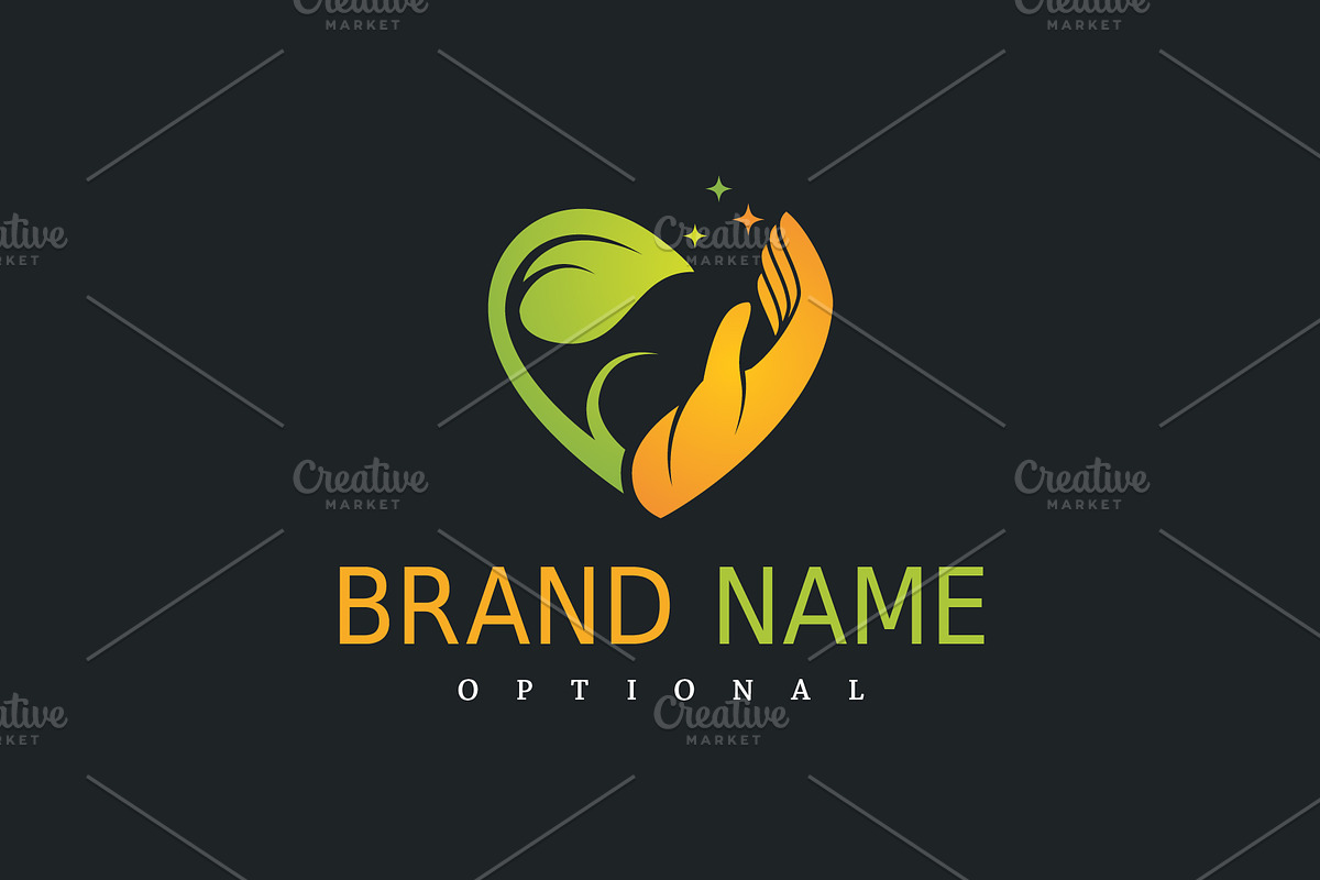 Natural Symbiosis Custom Logo, a Branding & Logo Template by ARTE MIGUEL (Photo 2 of 3)