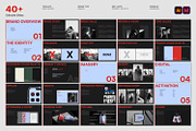 XENZ Brand Guideline Template Design, a Branding & Logo Template by shaondesigns (Thumbnail 3 of 9)