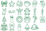 Christmas Hand-Drawn Clipart Png, an Illustration by Daily.Designs (Thumbnail 3 of 5)