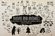 Vector hand drawn kit 90% off!, an Animal Illustration by Crowhouse (Thumbnail 28 of 34)