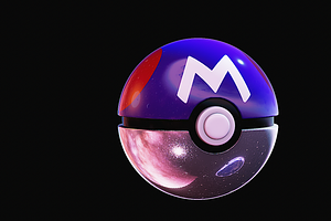 3D POKEBALL MEGABALL FROM POKEMON