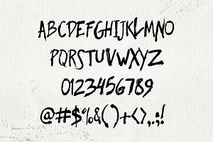 Akula- Dry Brush Font