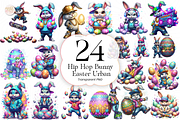 Hip Hop Bunny PNG Clipart, Urban., an Animal Illustration by KennedyStudio (Thumbnail 1 of 5)