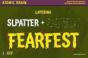 Atomic Brain Horror Font, a Handwritten Font by Paper Moon Graphic Supply (Thumbnail 4 of 13)