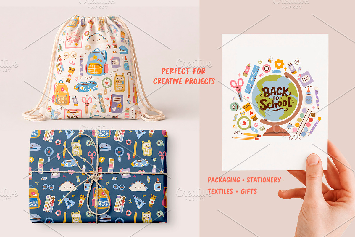 Back to School Vector Collection, an Education Illustration by sundrameda (Photo 7 of 7)