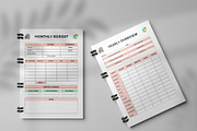 2026 Financial Budget Planner, a Stationery Template by Designmela01 (Thumbnail 5 of 10)