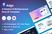 Avigo - Multipurpose Business NextJS, a React Template by AliThemes (Thumbnail 1 of 2)