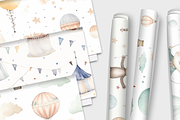 Kids Seamless nursery Patterns, a Pattern Graphic by Sian Elizabeth Designs (Thumbnail 2 of 5)