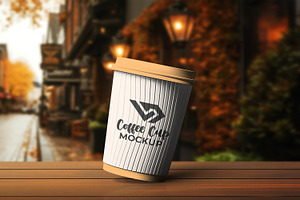 Coffee Cup Mockup, a Packaging Mockup by Viswal Studio