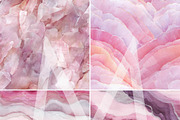 Seamless Rose Quartz Digital Papers, a Pattern Graphic by Maishop (Thumbnail 3 of 7)
