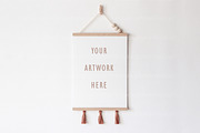 Poster Mockup Frame Boho Kids Mockup, a Print Template by BirdieFrames (Thumbnail 2 of 4)