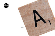 Wooden scrabble photo clipart, an Object Graphic by The Graphic Parade (Thumbnail 3 of 6)